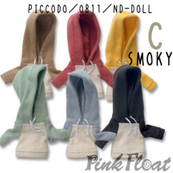 バイカラーパーカー<br>【くすみ系-全6色】